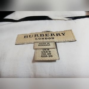 Burberry Ladies Fitted Button Down Top